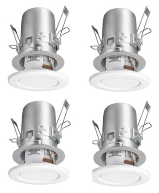 4 x KEF In-Ceiling Ci50R Back Cans - BUNDLE PACK